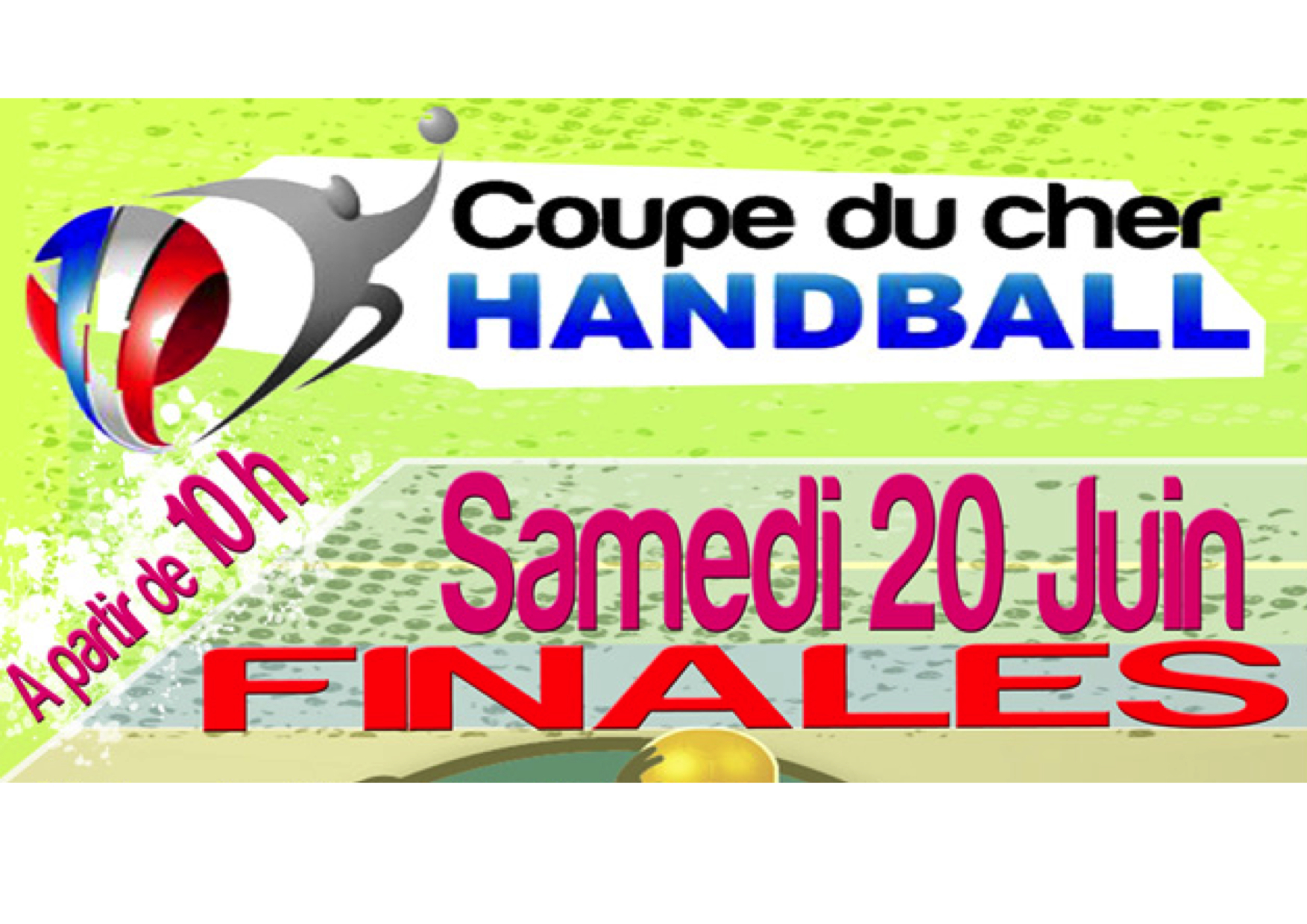 COUPE DU CHER : 6 équipes du BHB18 en finale samedi 20 juin 2015 à Boulleret